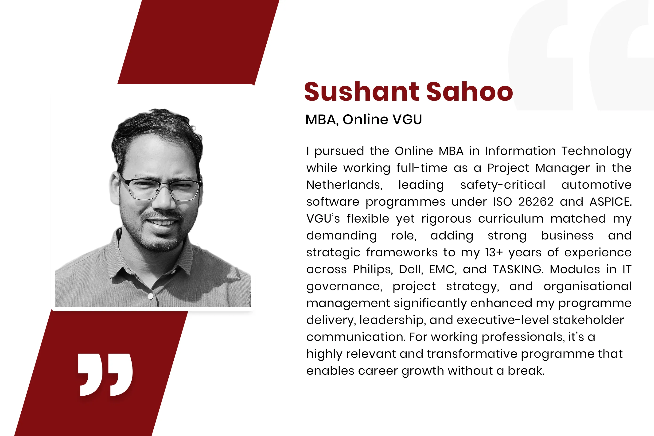 Sushant – MBA Learner